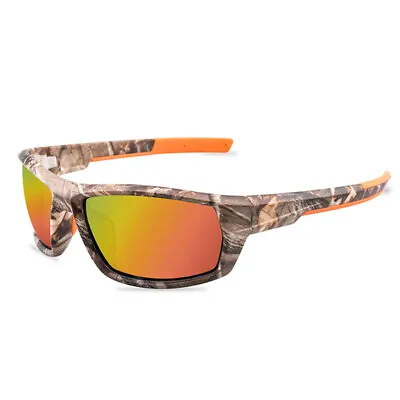 Tactical Polarized Camouflage Sunglasses Outdoor Sport Fishing Driving Glasses • $10.99