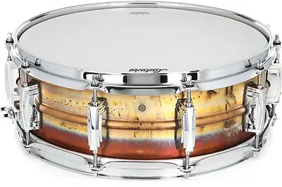 Ludwig Raw Bronze Snare Drum With Imperial Lugs - 5 X 14-inch - Raw Patina • $699