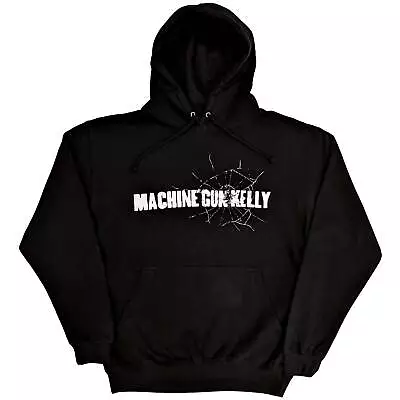 Authentic Machine Gun Kelly Cracked Glass Pullover Hoodie S-2XL NEW • $49.99