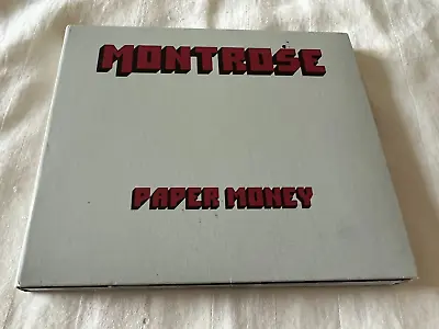 Montrose - Paper Money Deluxe Edition 2CD 2017 WB Sammy Hagar Digipak OOP RARE • $52.99
