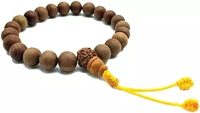 Healing Lama 10MM Beads Genuine Himalayan Sandlewood Tibetan Meditation Bracelet • $11.99