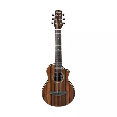 Ibanez EWP13 Piccolo Acoustic Guitar Purpleheart Fretboard Brown Open Pore • $199.99