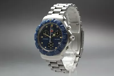 *Near MINT* TAG HEUER Formula 1 CA1210-R0 Blue Chronograph Quartz Men's Watch • $549.99