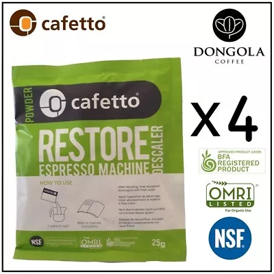 $14.95 • Buy 4PK Espresso Coffee Machine Descaler Breville Jura DeLonghi Gaggia Saeco Krups