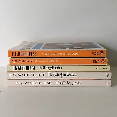 P G Wodehouse Bundle Of 5 Vintage Paperback Books • £12.95