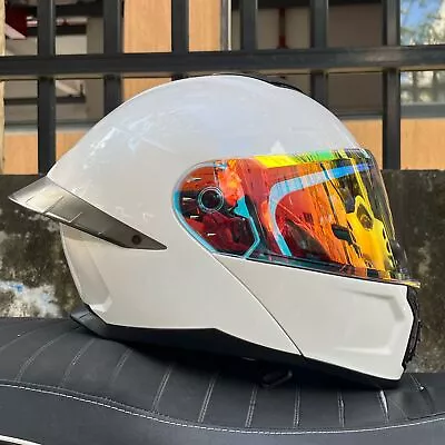 Dot-approved Unisex Modular Motocycle Helmets Full Face Racing Motorcross Helmet • $83.12