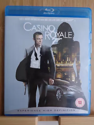 JAMES BOND - CASINO ROYALE (Sony UK Blu-ray 2006) Daniel Craig AS NEW! • £2.99