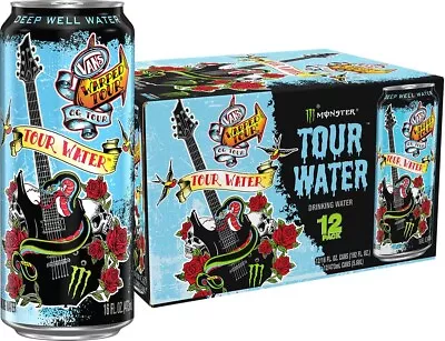 Monster Tour Water By Monster Energy Deep Well Water 16oz (Pack Of 12) • $21.99