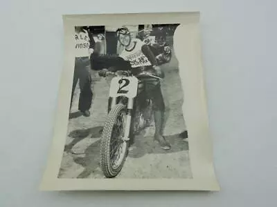 Original 1952 Dick Klamfoth Press Photo Norton International Manx? B13485 • $14.99