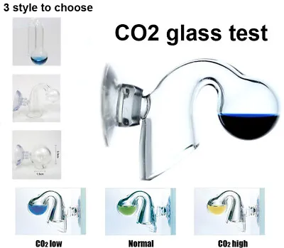 $6.98 • Buy Aquarium CO2 Glass Drop Checker-Test Aquarium CO2 PH Indicator