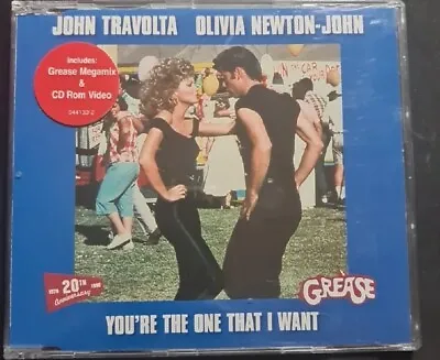 John Travolta & Olivia Newton-John - You're The One That I Want (1998) CD Single • £2.50
