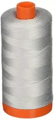 Aurifil Mako Cotton Thread 50 Weight 1422 Yard Spool Color 2600 Dove • $15.95