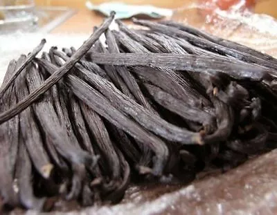 1/4 LB ORGANIC Madagascar Bourbon Vanilla Beans Grade B 6  - 7  Gourmet • $44.99