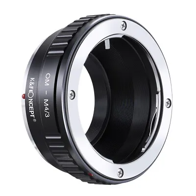 K&F Concept OM-M4/3 Adapter Olympus Lens To Panasonic M4/3 Camera .145 • £29.05