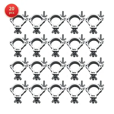 20 Pcs 2  Stage Par Light Clamp Hooks O Clamp Fit 48-51mm Pipe Truss Load 220lbs • $59.99