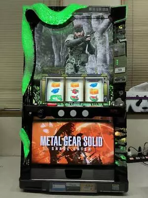 Metal Gear Solid Pachislo Machine KONAMI Pachinko Slot With Medalless Machine • $1000