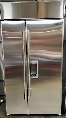 Sub-zero Refrigerator/f Reezer 48 Stainless Steel W/ Ice/water Dispenser In Door • $1