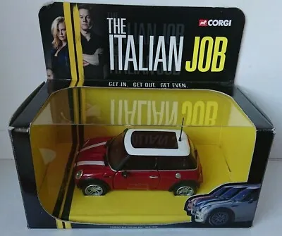 £34.95 • Buy Corgi CC86514 The Italian Job Red Mini NEW