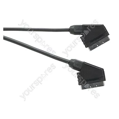 Standard Scart Plug To Scart Plug TV And Video Lead All Pins Connected • £7.12