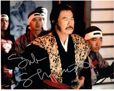 Sab Shimono Signed 8x10 Photo Autographed Ninja Turtles TMNT 3 Lord Norinaga • $39.99