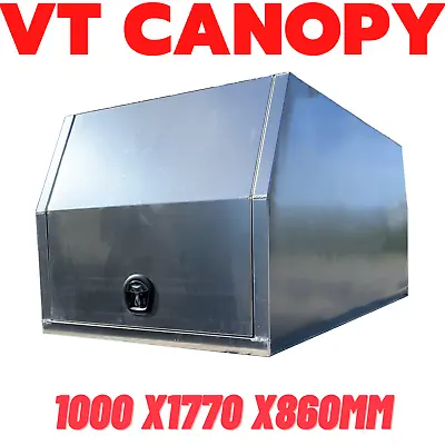 $1299.99 • Buy Aluminium Canopy 1000x1770x860mmSmooth Flat Plate UTE TRUCK 4WD Workmate Toolbox