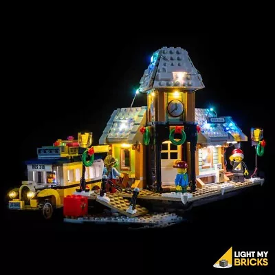 Light My Bricks Winter Village Station 10259 LED Premium Light Kit 🔥 • £49.99