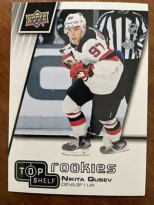 2020 UD Summer Promo Top Shelf Rookies TS-6 Nikita Gusev • $1.99