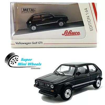 Schuco 1:64 - VW Volkswagen Golf GTI (Black) - Diecast Model • $9.99