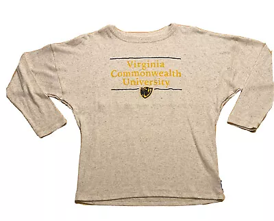 Spirit Jersey Virginia Commonwealth University Women’s Medium L/S Shirt Tan • $17.95