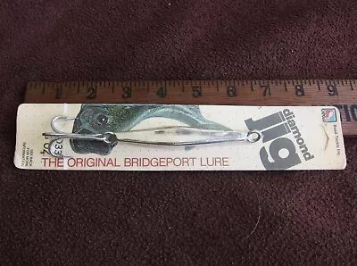 Vintage  THE ORIGINAL BRIDGEPORT LURE  Diamond Jig: 3 Oz D33 - NEW OTHER!!! • $8