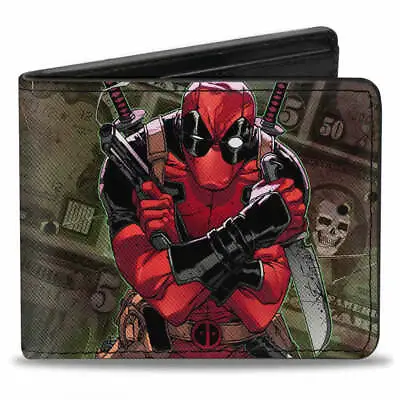 Deadpool Revenge Of The Gipper Marvel Comics Bi-Fold Wallet • $20.95