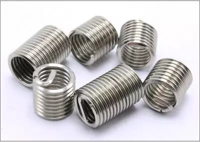 20Pcs 3/8-24 X 1D Insert Length Helicoil Stainless Steel Screw Thread Insert • $7.99