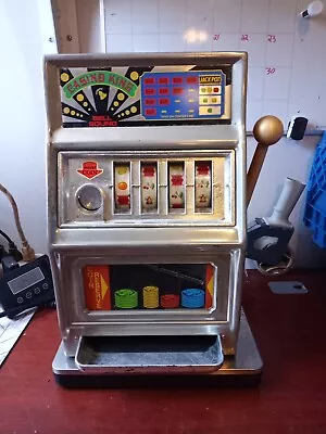 Vntg Waco Casino King Slot Machine Bank 1970s Japan Untested  • $25