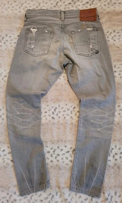 £119.95 • Buy Rare PRPS Mainline P60 P31R 30  W Grey Japan Denim Jeans RRP £475 Fit 31  