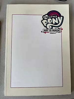 Idw: My Little Pony: Art Is Magic: Volume 2: Blank Sketch Convention Variant • $7.99