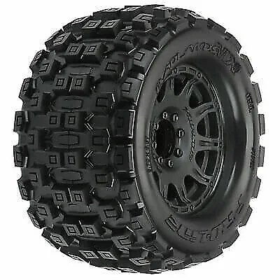 Pro-Line Badlands MX38 3.8  Mounted Raid 8x32 17mm Tires 10127-10 • $54.99