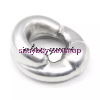 Men Oval Stretcher Weight Heavy Magnetic Stainless Steel Ball Stretching Device • $18.44