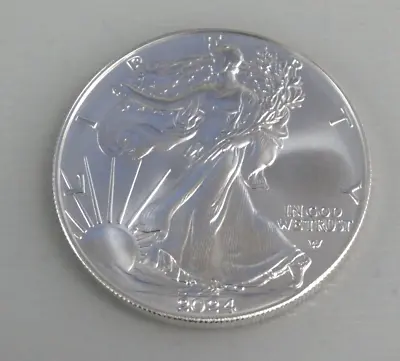 Silver 2024 American Eagle 1 Oz. Fine Silver .999 US Mint Silver Eagles 1oz Coin • $38.99