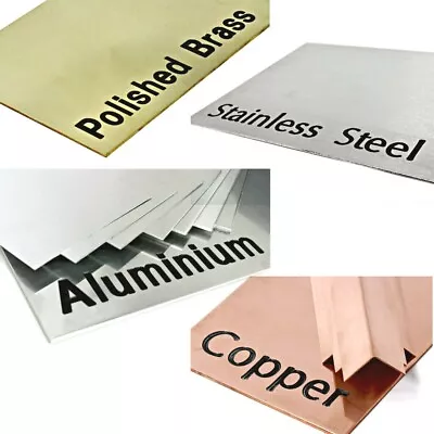 1.5 Kg Sheet Metal OFF CUTS Brass Copper ALI Stainless Zintec Galv Mild Steel • £2.22