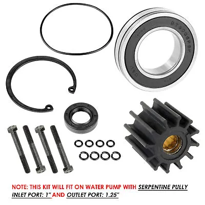 3812519 21212799 Water Pump Kit For Volvo Penta 5.0 GXi-G GXi-GF OSi-G OSi-GF • $30.01