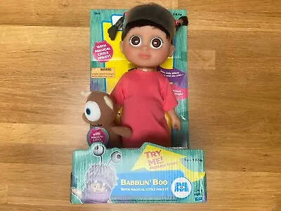 Genuine & Rare Disney Pixar Monsters Inc Babblin' Boo With Magical Little Mikey • $161.62