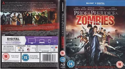 Pride And Prejudice And Zombies (Blu-ray 2016) • £3.30