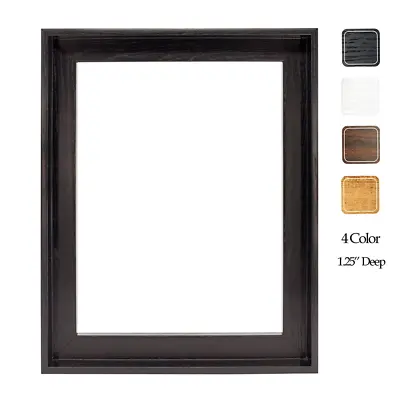 Floating Frame For 20X20 Inch Canvas Painting 1-1/4  Deep (4 Color) Picture Art • $126.09