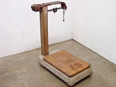 Fairbanks 41-31-32 Industrial 1000 LB Weight Scale - Vintage LBS With Light Rust • $275