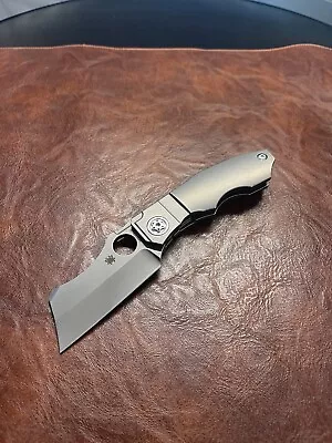 Spyderco Stovepipe C260TIP Titanium Pocket Knife (SEE DESCRIPTION) • $160