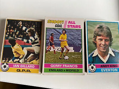 TOPPS Chewing Gum 1977 Football Cards Red Backs *MORE ADDED* • £1.45
