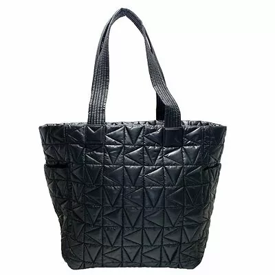 Michael Kors Winnie Quilted Nylon Black Large Tote Bag 35T1TW4T3C NWT $398 MSRP • $89.99