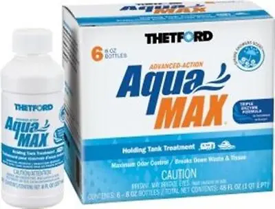 Thetford Marine Aquamax Holding Tank Treatment - 6-Pack 8Oz Liquid Spring Shower • $23.80