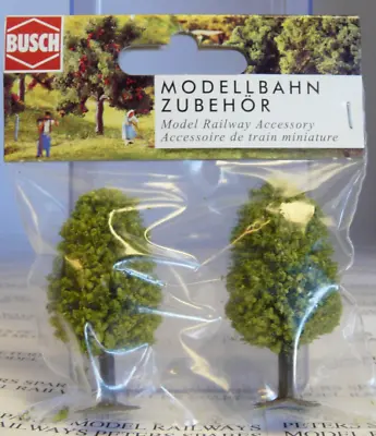 Busch 6227 55mm Birch Trees (Pk 2) N Gauge • £3.75