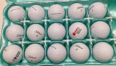 15 Titleist Pro V1 White Grade AAAA Used Golf Balls - Free USPS Shipping! • $22.95